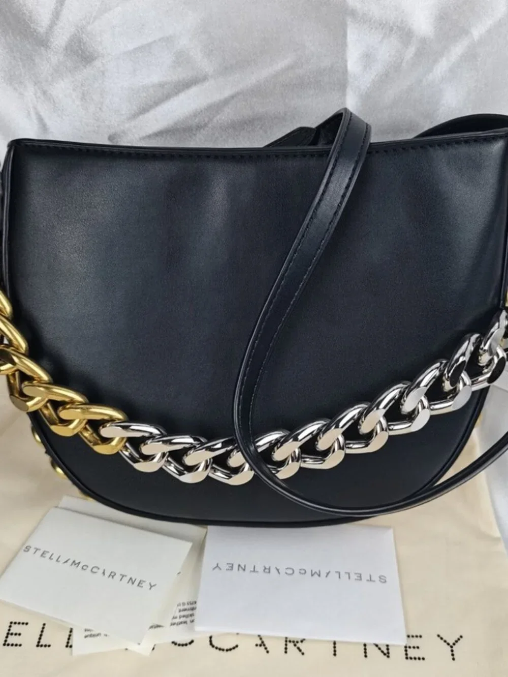 Stella McCartney Frayme Shoulder Bag Crossbody Bag